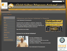 Tablet Screenshot of barmer-goldankauf.de